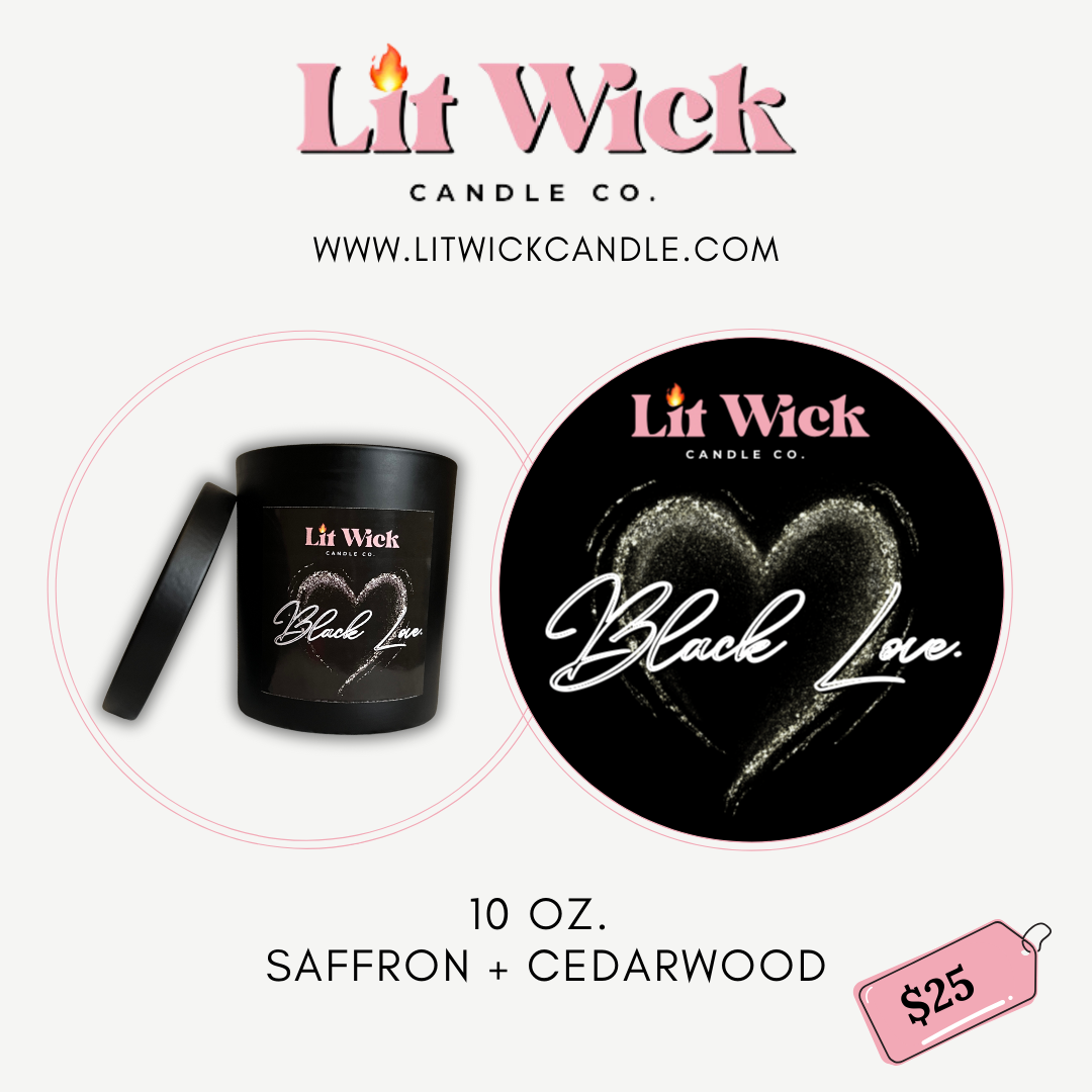 Black Love: Saffron + Cedarwood
